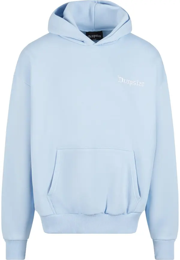Dropsize Dropsize Sweater majica 'Embo'  svijetloplava / bijela