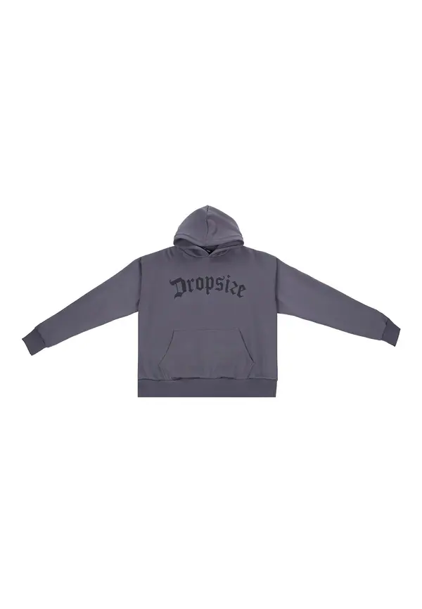 Dropsize Dropsize Sweater majica  siva / tamo siva