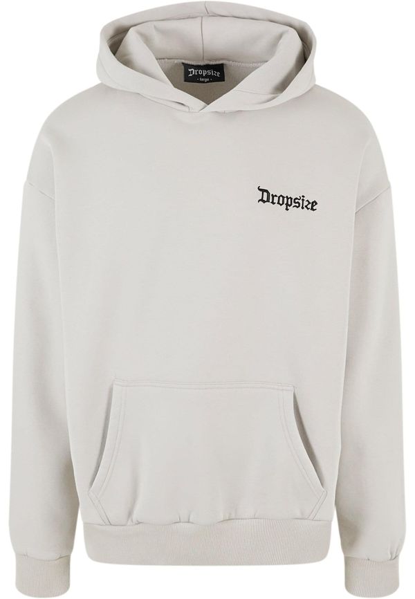 Dropsize Dropsize Sweater majica  svijetlosiva / crna