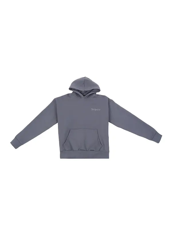Dropsize Dropsize Sweater majica ' '  tamo siva