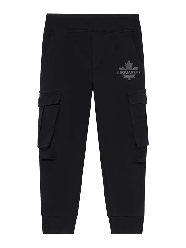 DSQUARED2 DSQUARED2 Hlače  siva / crna