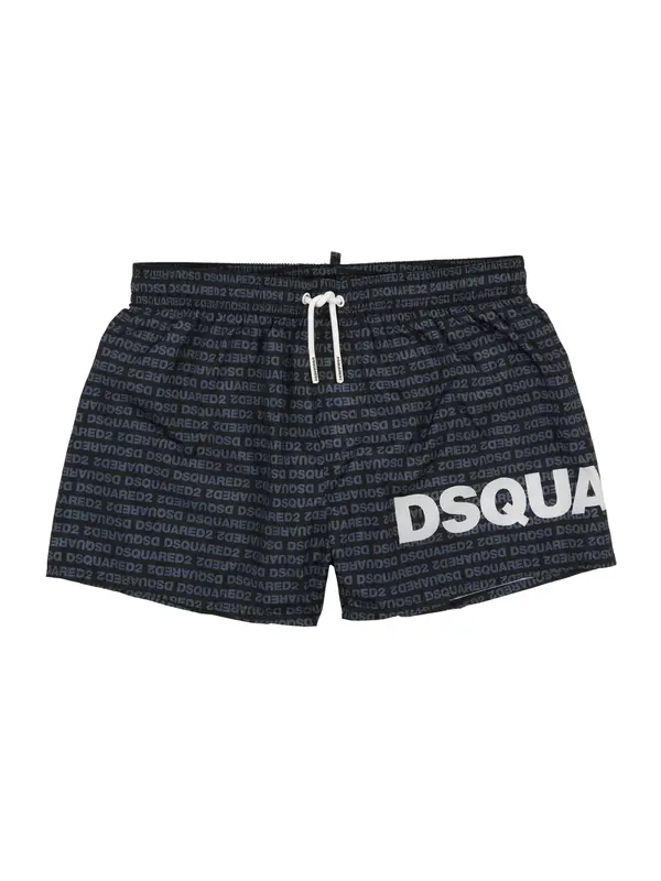 DSQUARED2 DSQUARED2 Kupaće hlače  siva / crna / bijela