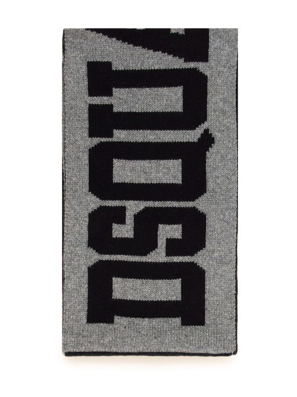 DSQUARED2 DSQUARED2 Šal  siva / crna