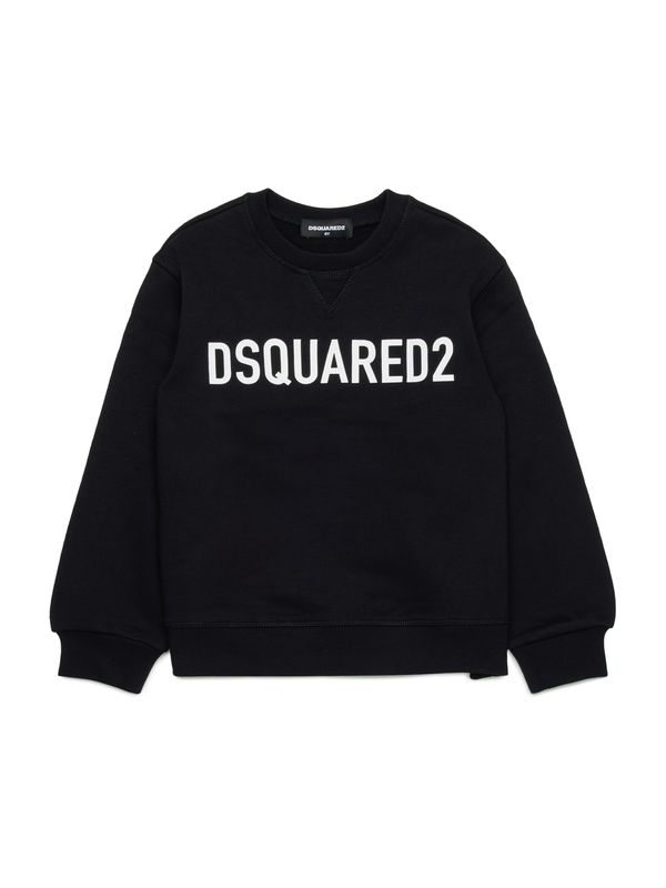DSQUARED2 DSQUARED2 Sweater majica  crna / bijela