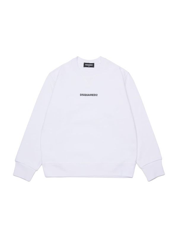 DSQUARED2 DSQUARED2 Sweater majica  crna / bijela