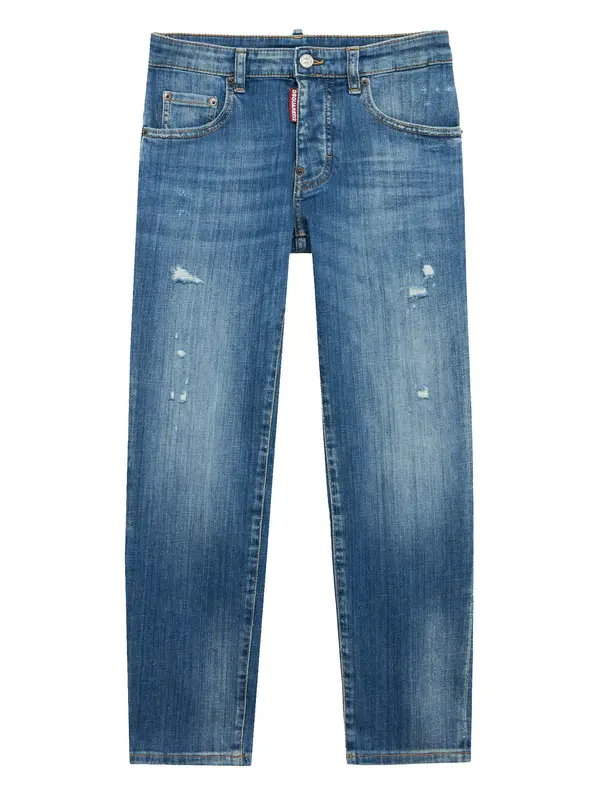 DSQUARED2 DSQUARED2 Traperice  plavi traper