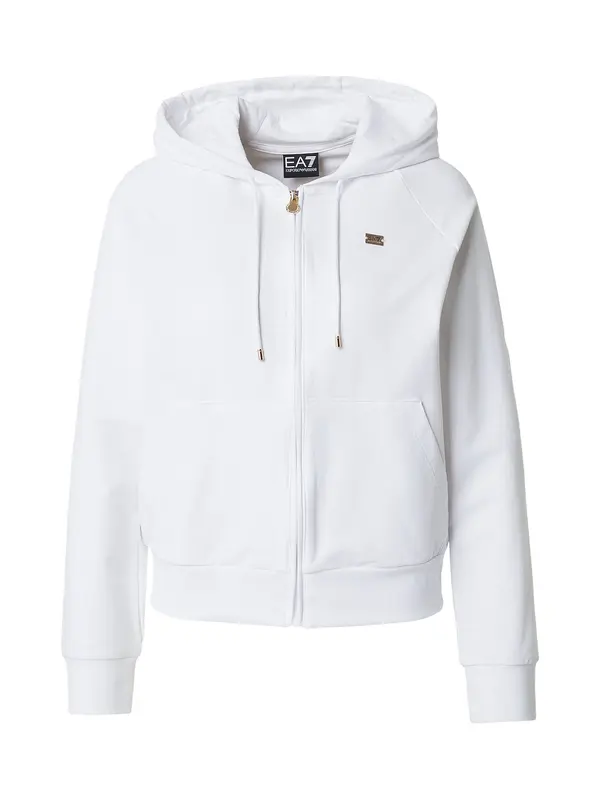 EA7 Emporio Armani EA7 Emporio Armani Gornji dio trenirke  bijela