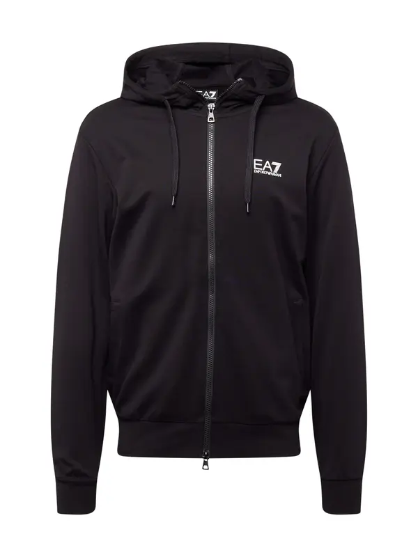 EA7 Emporio Armani EA7 Emporio Armani Gornji dio trenirke  crna / prljavo bijela