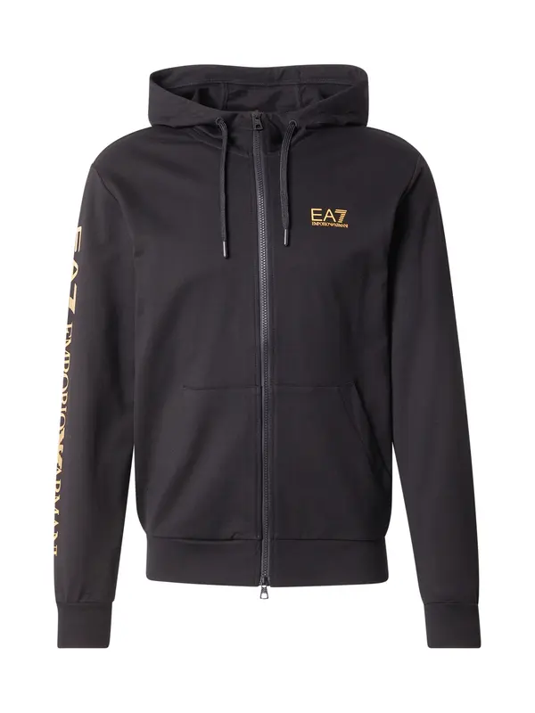 EA7 Emporio Armani EA7 Emporio Armani Gornji dio trenirke  zlatna / crna