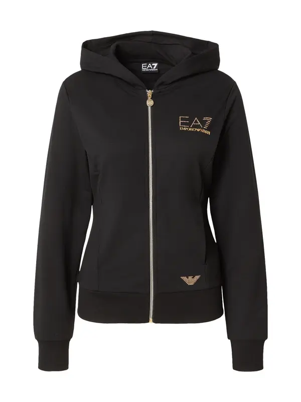 EA7 Emporio Armani EA7 Emporio Armani Gornji dio trenirke  zlatna / crna