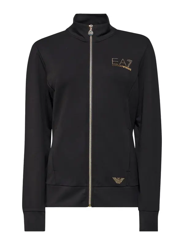 EA7 Emporio Armani EA7 Emporio Armani Gornji dio trenirke  zlatna / crna