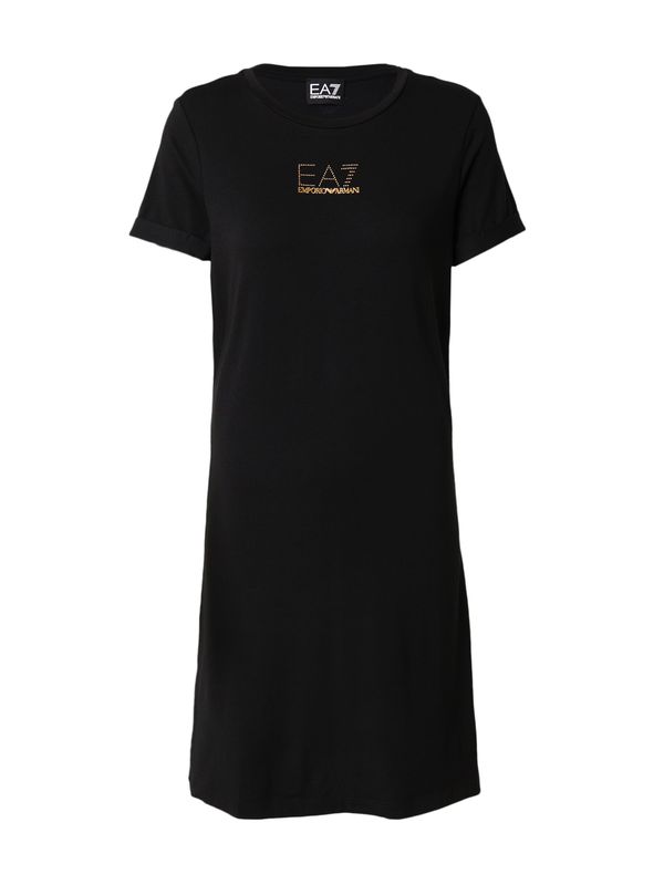 EA7 Emporio Armani EA7 Emporio Armani Haljina  zlatna / crna