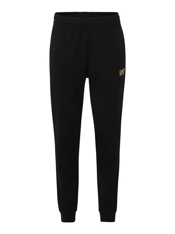 EA7 Emporio Armani EA7 Emporio Armani Hlače  bež / crna