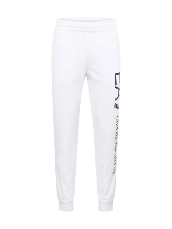 EA7 Emporio Armani EA7 Emporio Armani Hlače  crna / bijela