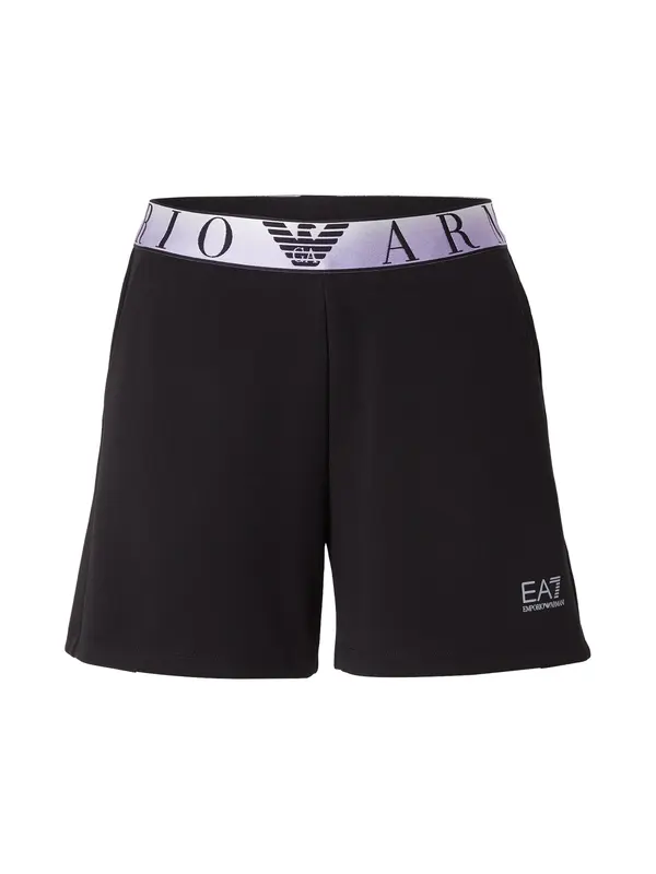 EA7 Emporio Armani EA7 Emporio Armani Hlače  crna / bijela