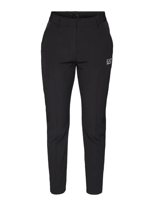 EA7 Emporio Armani EA7 Emporio Armani Hlače  crna / bijela