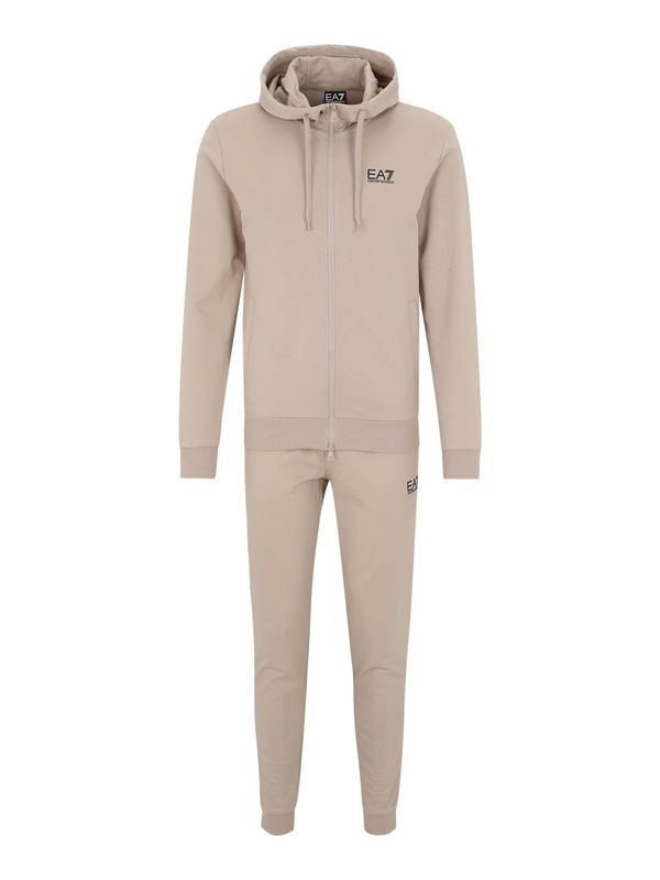 EA7 Emporio Armani EA7 Emporio Armani Jogging komplet  bež / crna