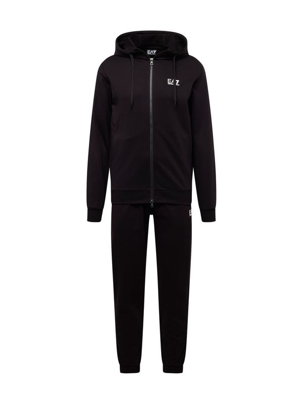 EA7 Emporio Armani EA7 Emporio Armani Jogging komplet  crna / bijela