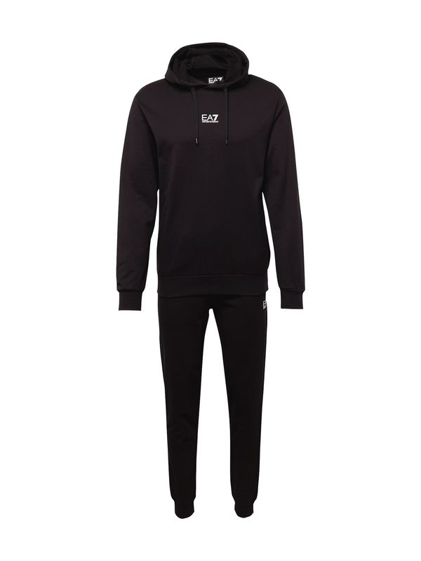 EA7 Emporio Armani EA7 Emporio Armani Jogging komplet  crna / bijela