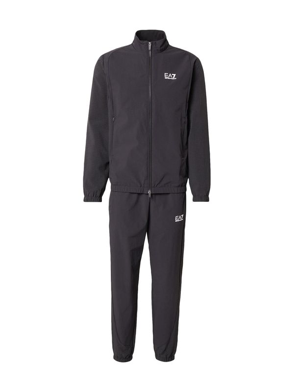 EA7 Emporio Armani EA7 Emporio Armani Jogging komplet  crna / bijela