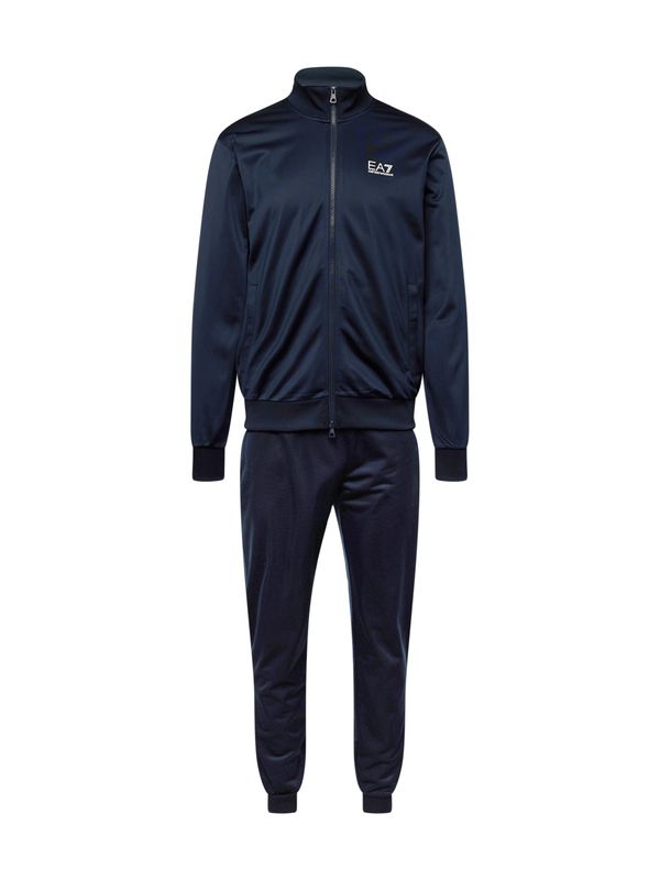 EA7 Emporio Armani EA7 Emporio Armani Jogging komplet  mornarsko plava / bijela