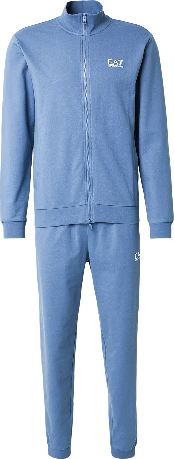 EA7 Emporio Armani EA7 Emporio Armani Jogging komplet  safirno plava / bijela
