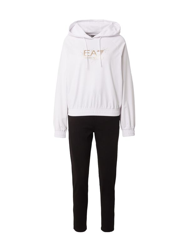 EA7 Emporio Armani EA7 Emporio Armani Jogging komplet  zlatna / crna / bijela