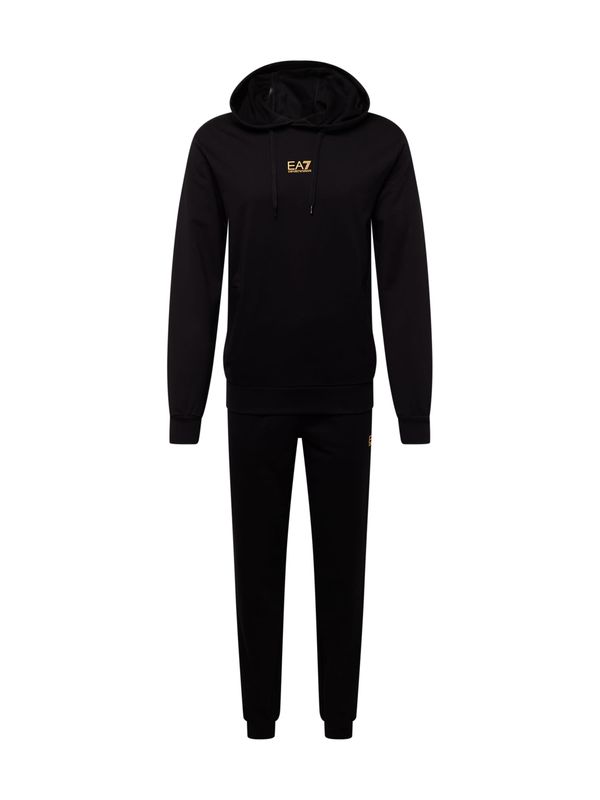 EA7 Emporio Armani EA7 Emporio Armani Jogging komplet  zlatna / crna