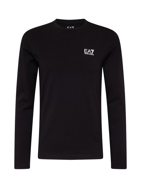 EA7 Emporio Armani EA7 Emporio Armani Majica  crna / bijela