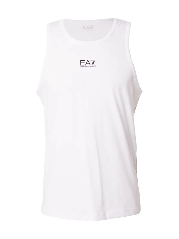 EA7 Emporio Armani EA7 Emporio Armani Majica  crna / bijela