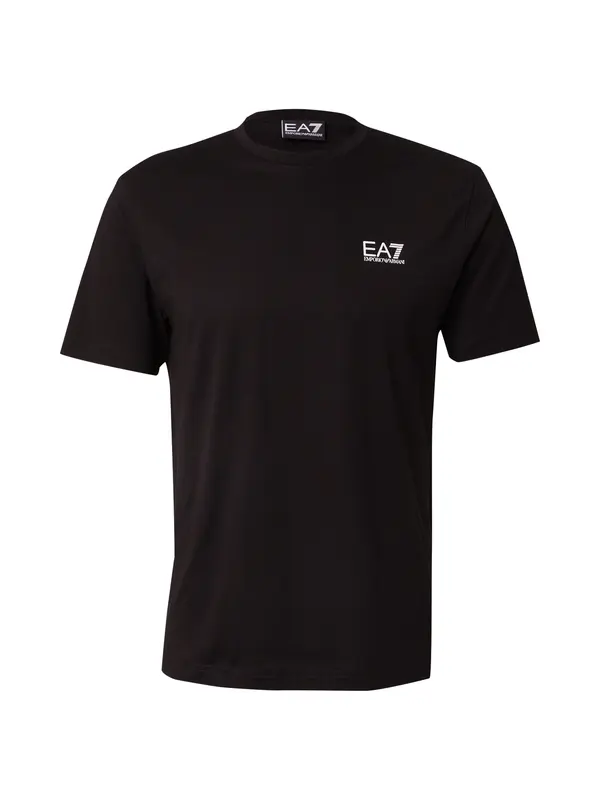 EA7 Emporio Armani EA7 Emporio Armani Majica  crna / bijela