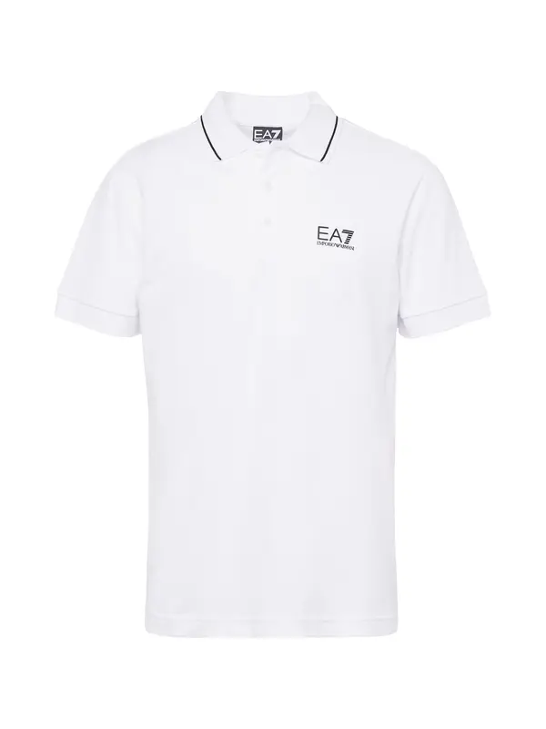EA7 Emporio Armani EA7 Emporio Armani Majica  crna / bijela