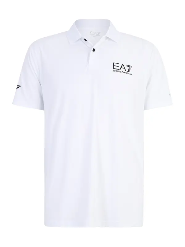 EA7 Emporio Armani EA7 Emporio Armani Majica  crna / bijela
