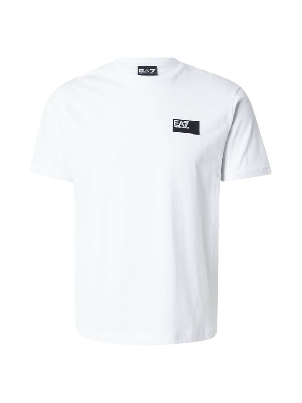 EA7 Emporio Armani EA7 Emporio Armani Majica  crna / bijela
