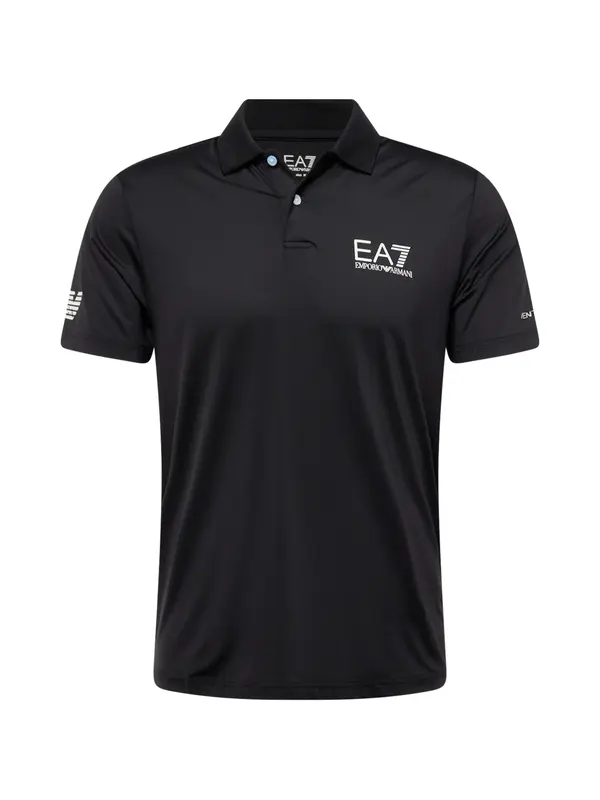EA7 Emporio Armani EA7 Emporio Armani Majica  crna / bijela