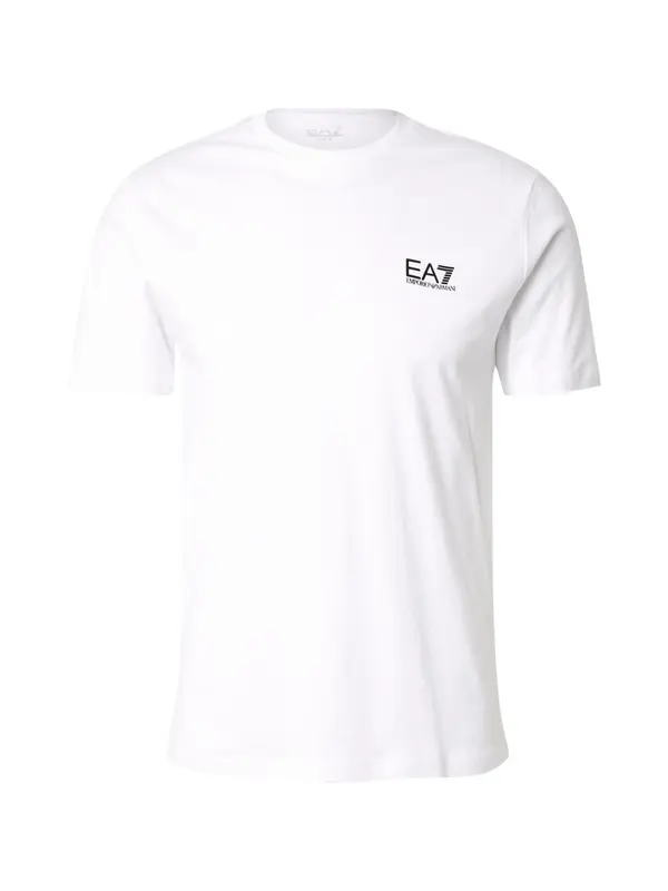 EA7 Emporio Armani EA7 Emporio Armani Majica  crna / bijela