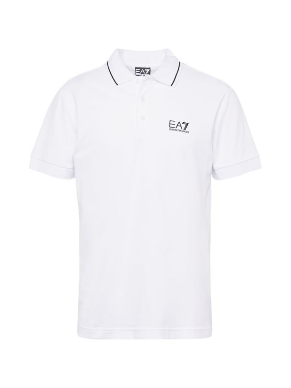 EA7 Emporio Armani EA7 Emporio Armani Majica  crna / bijela