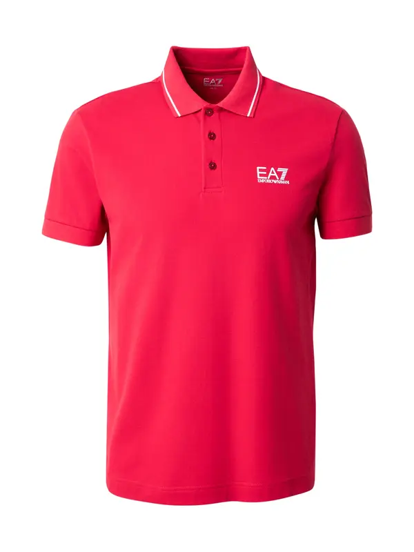 EA7 Emporio Armani EA7 Emporio Armani Majica  crvena / bijela