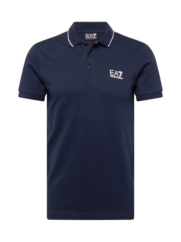 EA7 Emporio Armani EA7 Emporio Armani Majica  mornarsko plava / bijela