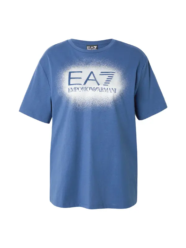 EA7 Emporio Armani EA7 Emporio Armani Majica  plava / bijela