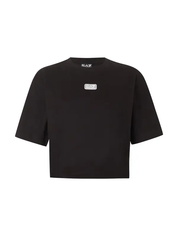 EA7 Emporio Armani EA7 Emporio Armani Majica  siva / crna