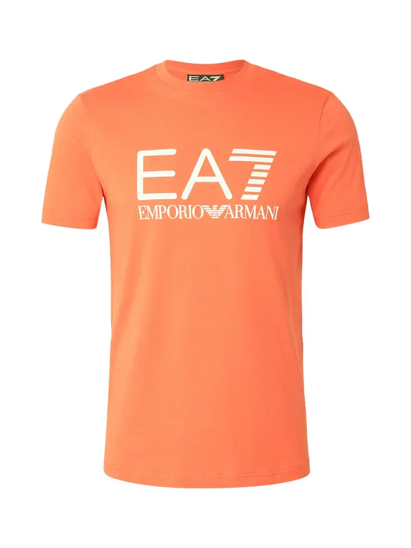 EA7 Emporio Armani EA7 Emporio Armani Majica  svijetložuta / narančasto crvena