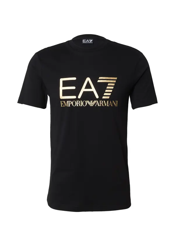 EA7 Emporio Armani EA7 Emporio Armani Majica  zlatna / crna