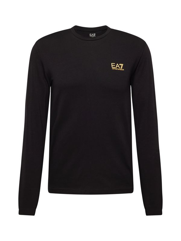 EA7 Emporio Armani EA7 Emporio Armani Majica  zlatno žuta / crna