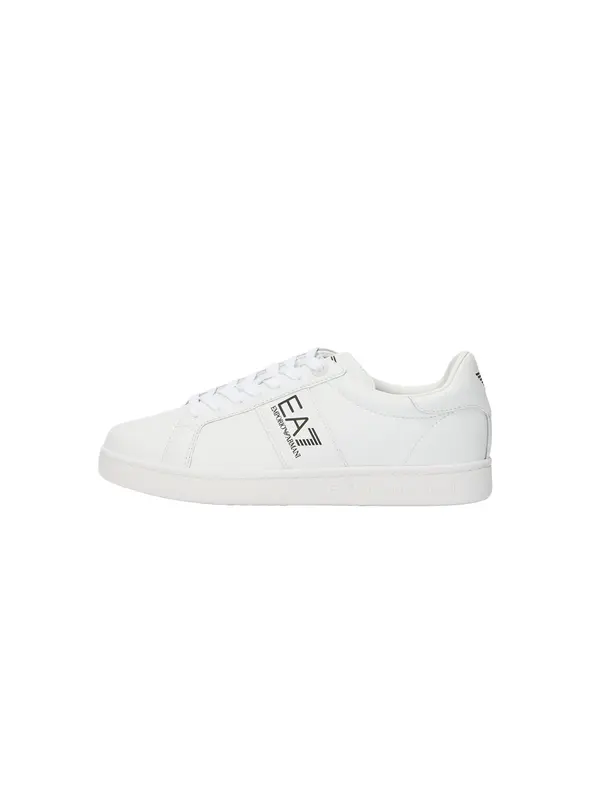 EA7 Emporio Armani EA7 Emporio Armani Niske tenisice 'CLASSIC'  crna / bijela