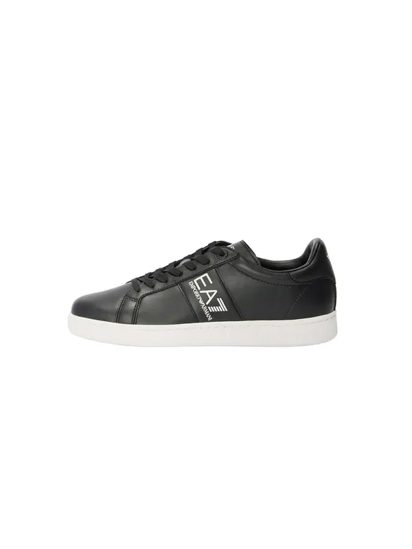 EA7 Emporio Armani EA7 Emporio Armani Niske tenisice 'CLASSIC'  crna / bijela