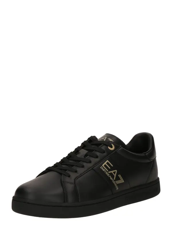 EA7 Emporio Armani EA7 Emporio Armani Niske tenisice 'CLASSIC'  zlatna / crna