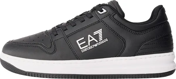 EA7 Emporio Armani EA7 Emporio Armani Niske tenisice 'SLASHER'  crna / bijela