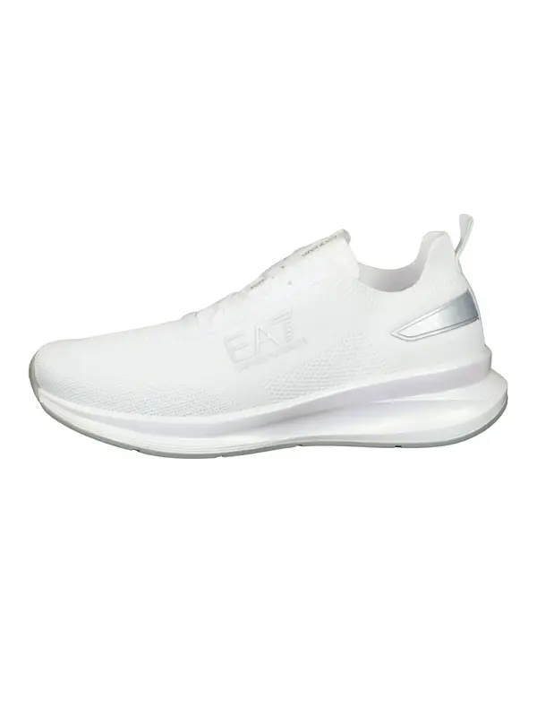 EA7 Emporio Armani EA7 Emporio Armani Niske tenisice  srebro / bijela