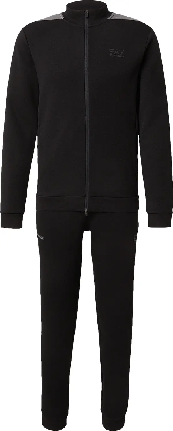 EA7 Emporio Armani EA7 Emporio Armani Odjeća za vježbanje  svijetlosiva / crna